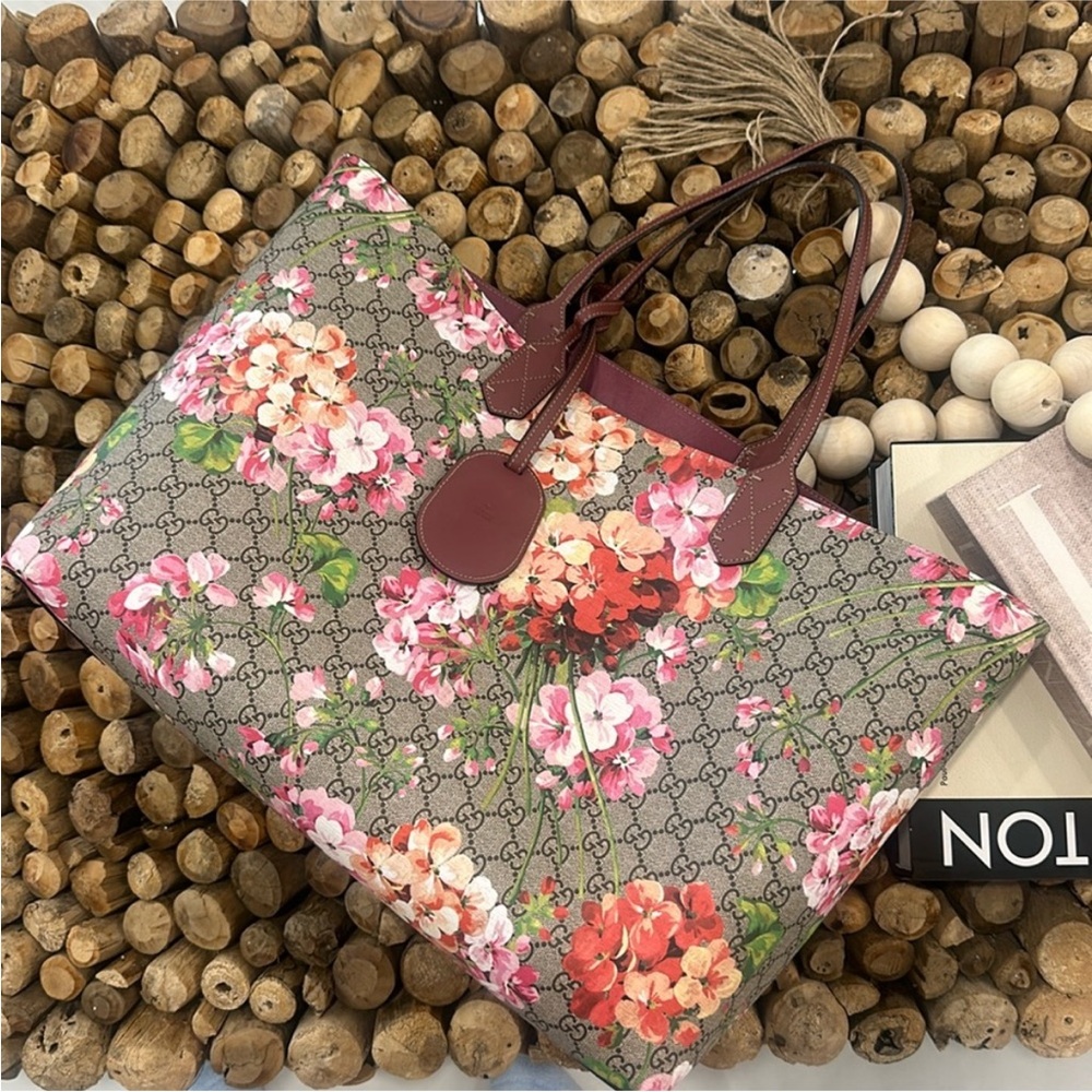 Authentic Gucci Blooms tote LARGE